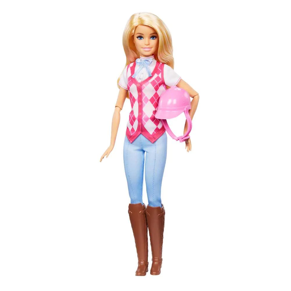 Papusa Jockeu Barbie The Great Horse Case