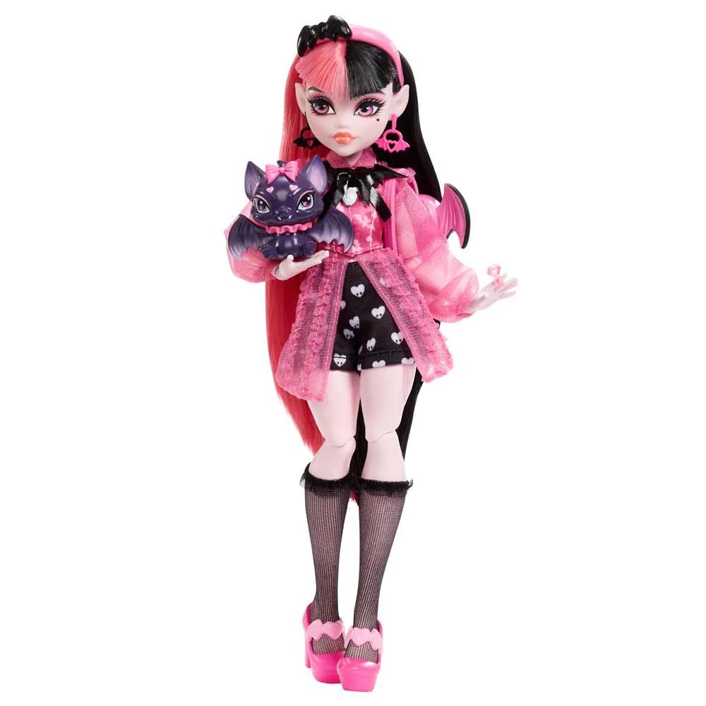 Papusa Mattel Monster High Draculaura cu animalut si accesorii - poza 4