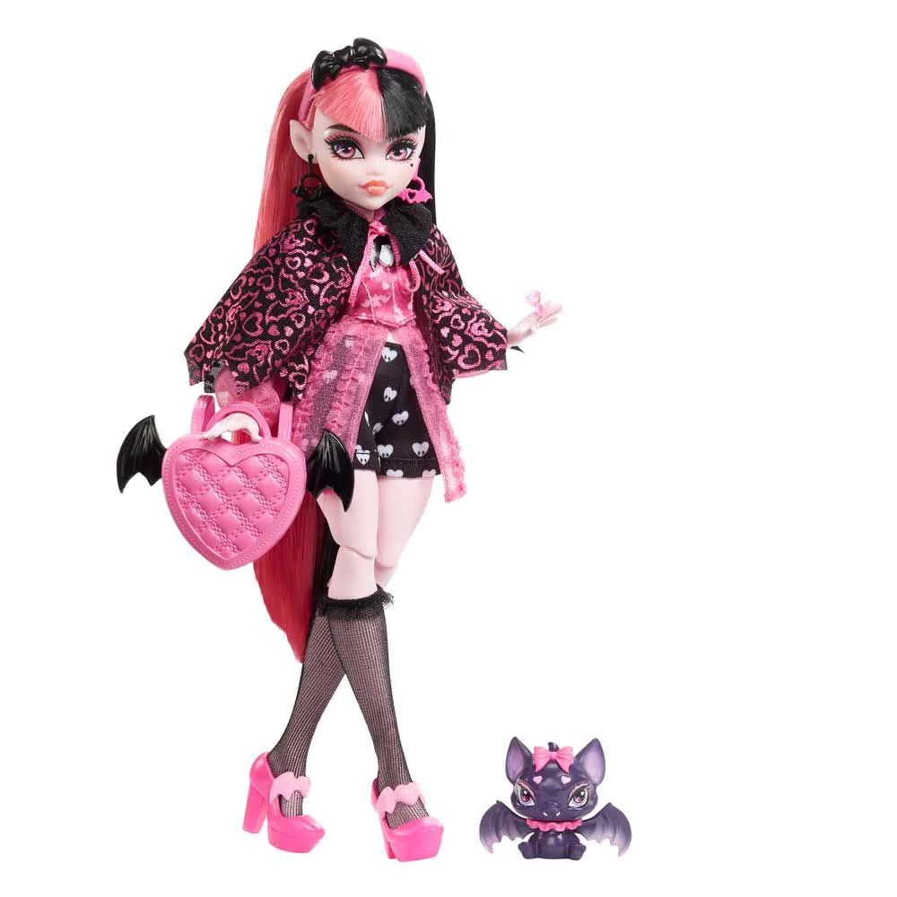Papusa Mattel Monster High Draculaura cu animalut si accesorii - poza 5