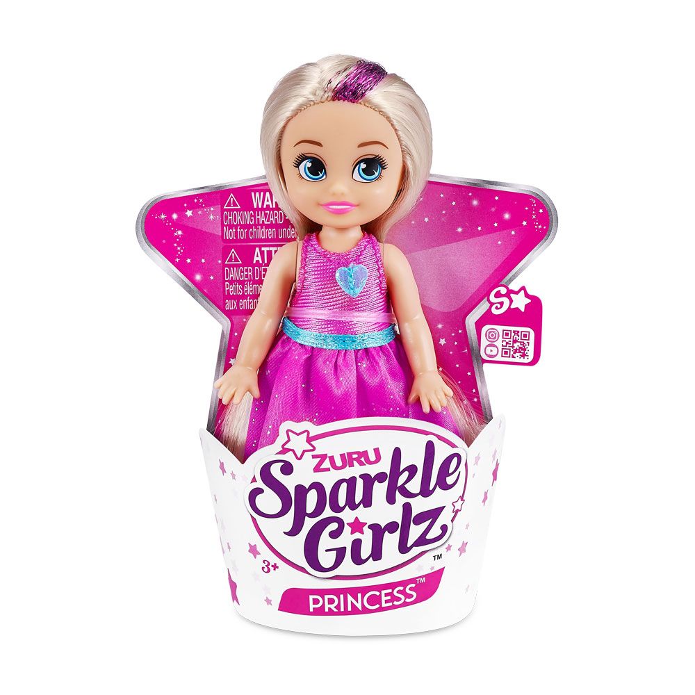 Papusa mica in cornet Sparkle Girlz Princess - poza 4