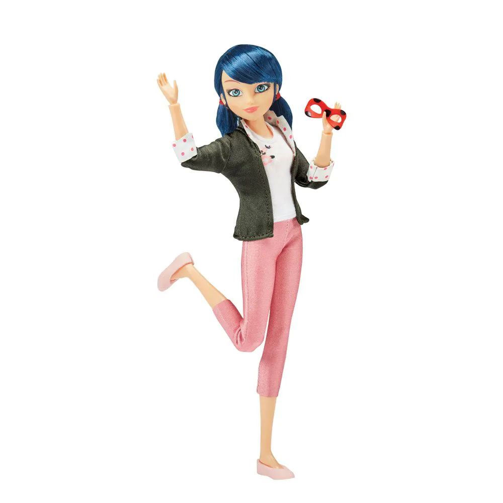 Papusa Miraculous Ladybug Marinette cu costum Superhero Secret 26 cm - poza 4