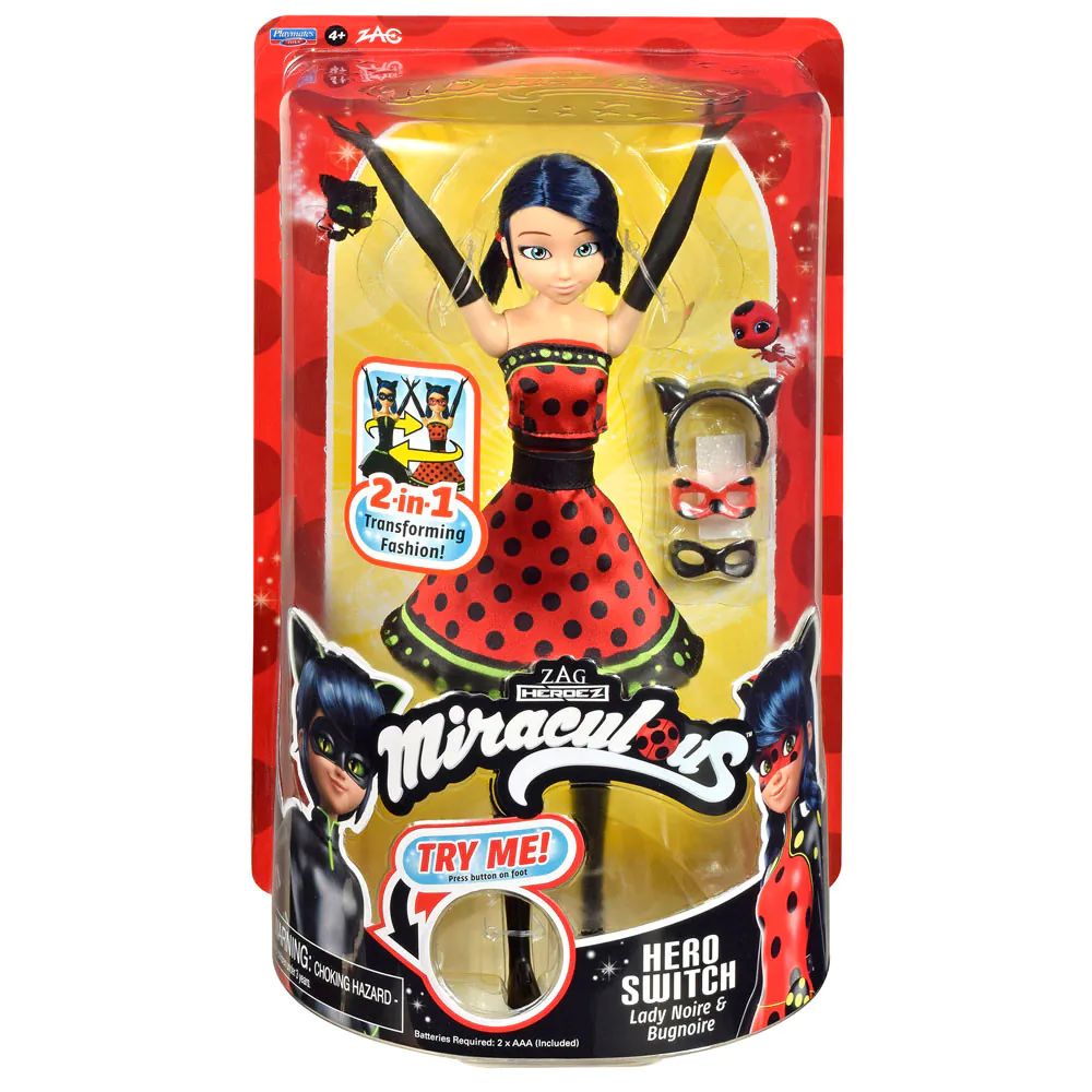 Papusa Miraculous Ladybug Transformarea Magica - poza 2