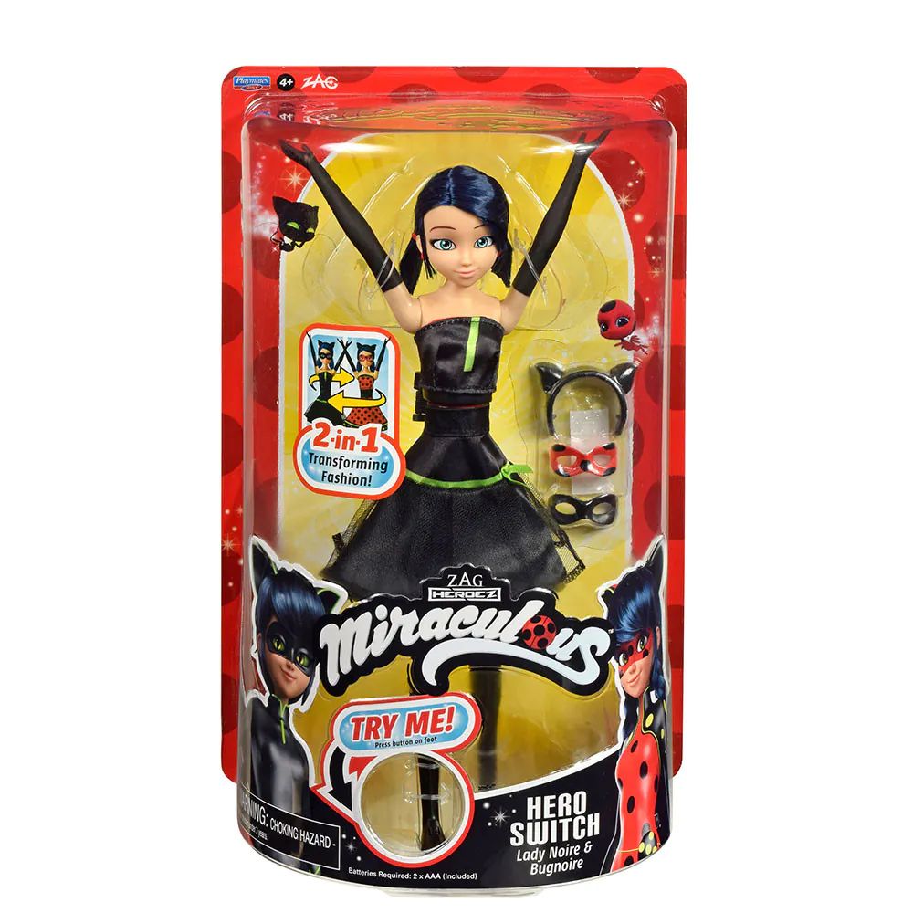 Papusa Miraculous Ladybug Transformarea Magica - poza 3