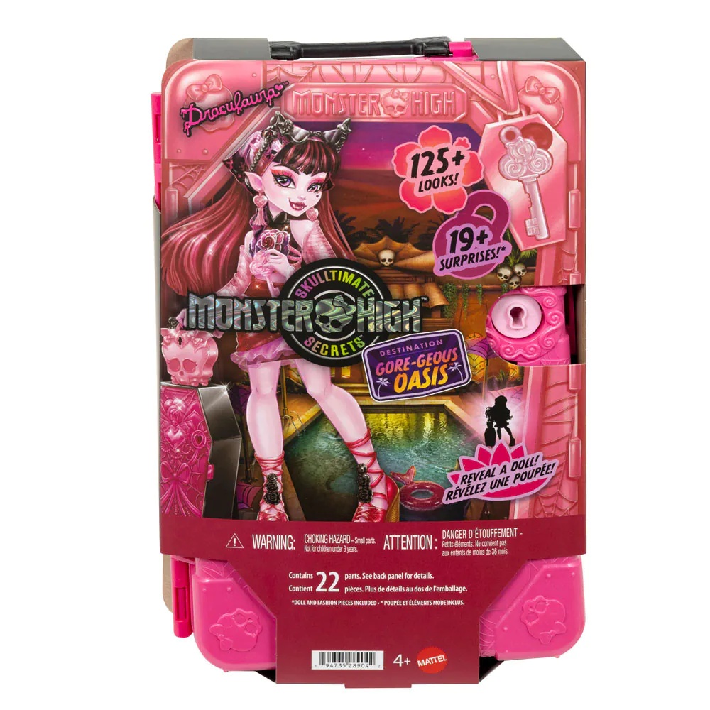 Papusa Monster High Skulltimate Secrets 7 Draculaura - poza 4