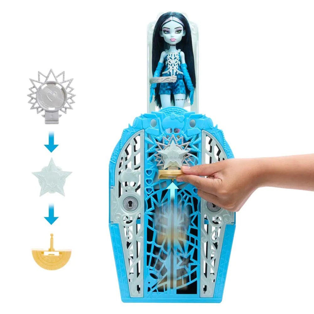 Papusa Monster High Skulltime Secrets Frankie - poza 4