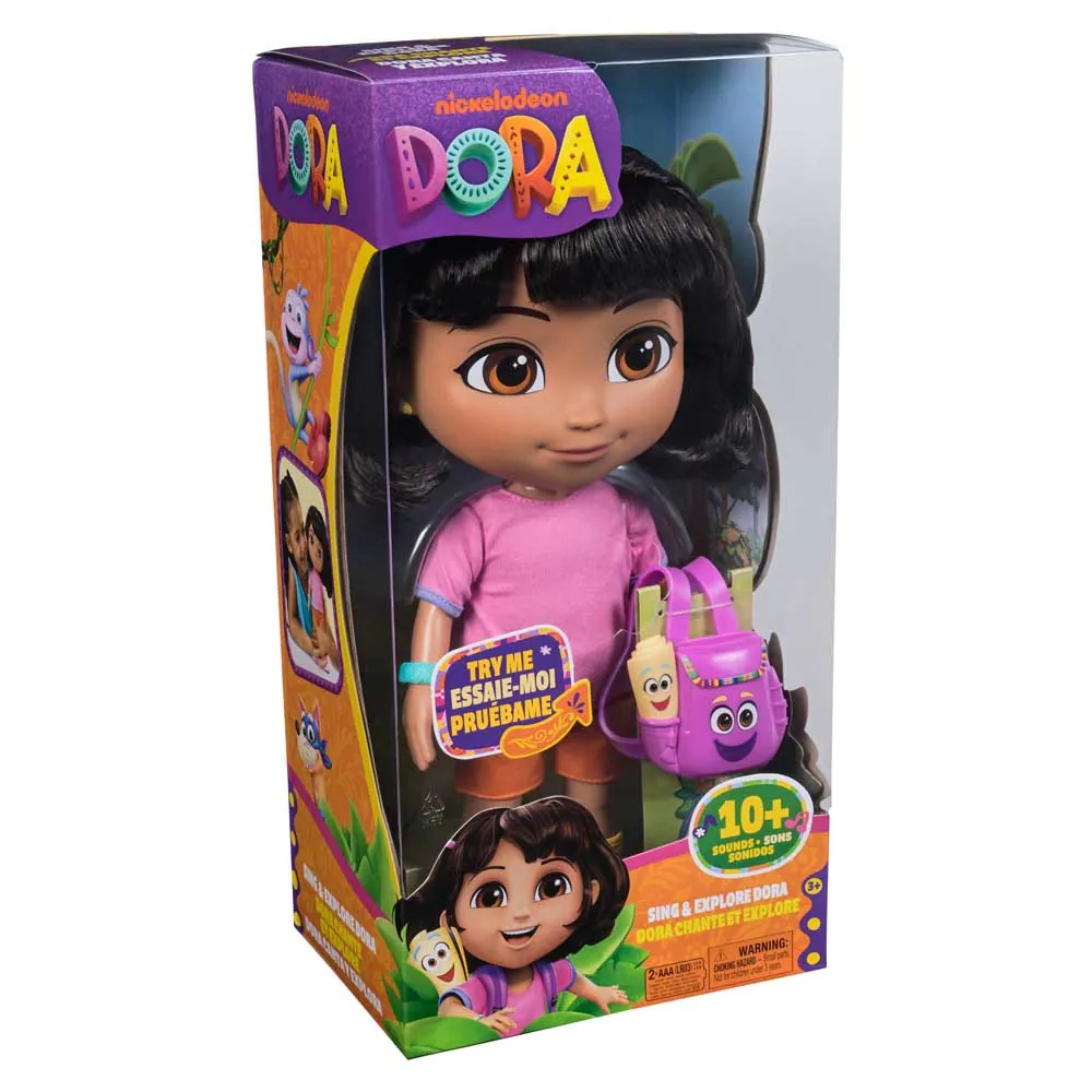 Papusa muzicala Dora Explorer 30 cm cu sunete si rucsac - poza 2
