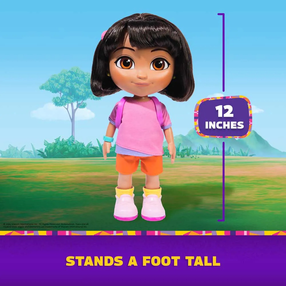 Papusa muzicala Dora Explorer 30 cm cu sunete si rucsac - poza 4
