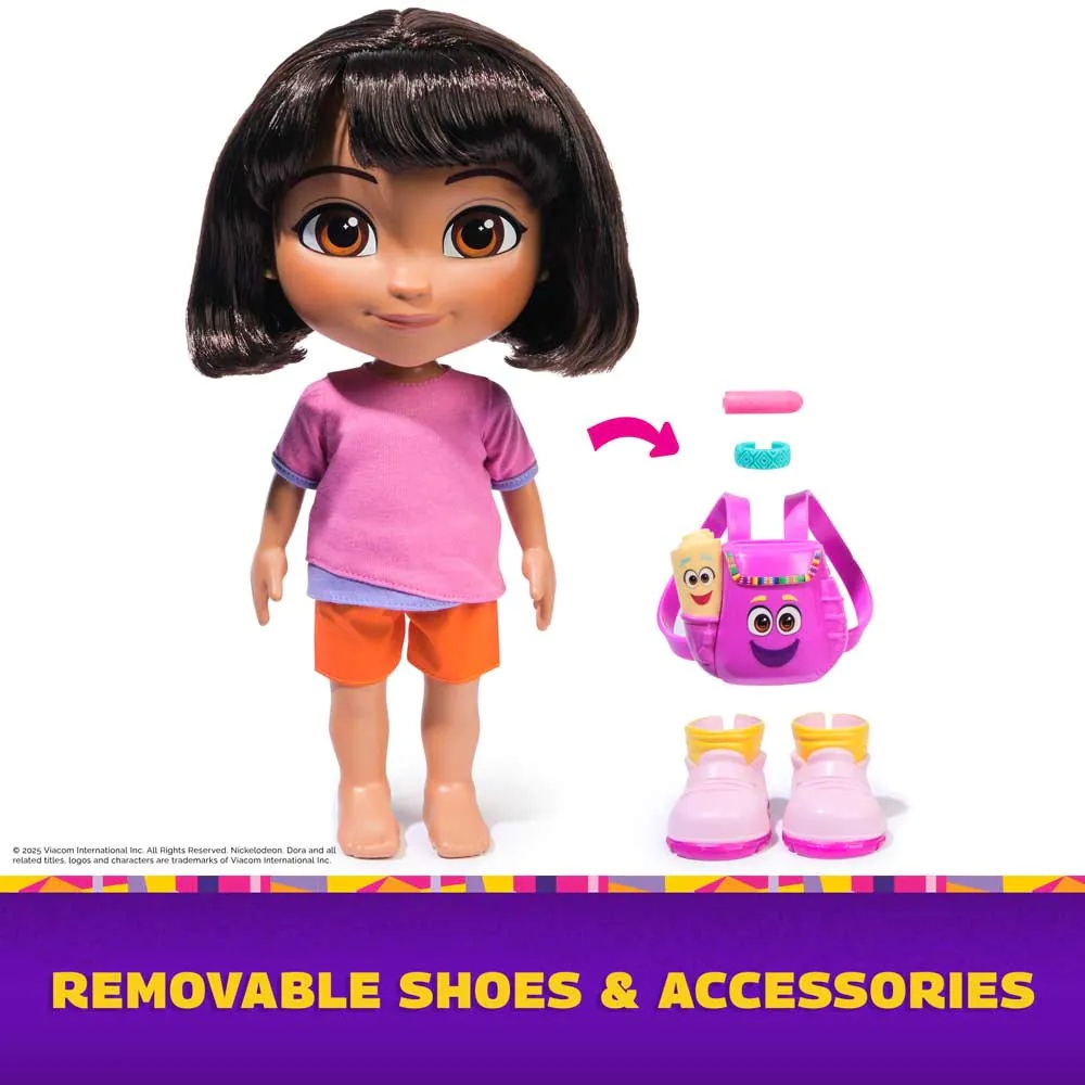 Papusa muzicala Dora Explorer 30 cm cu sunete si rucsac - poza 5