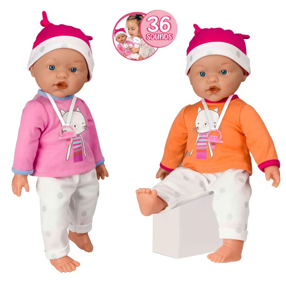 Papusa My Dolly 37 cm cu 36 sunete - poza 2