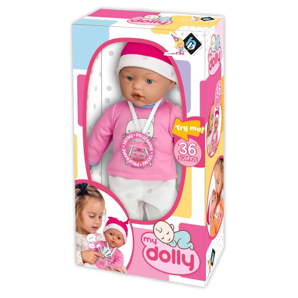 Papusa My Dolly 37 cm cu 36 sunete - poza 3