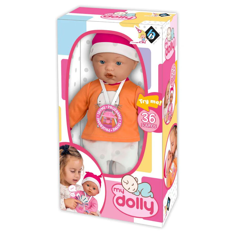 Papusa My Dolly 37 cm cu 36 sunete - poza 4