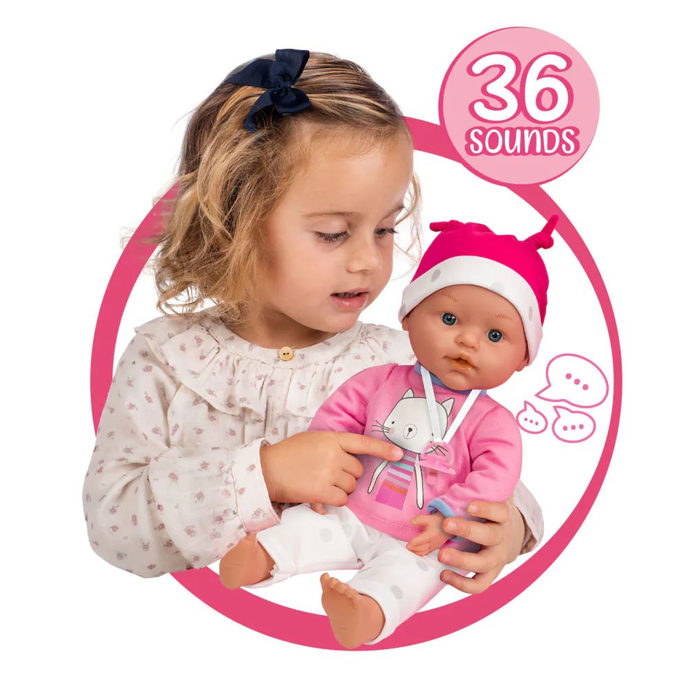 Papusa My Dolly 37 cm cu 36 sunete - poza 5