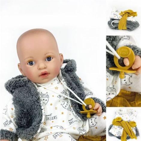 Papusa Nines D Onil, Alex Dreams, cu sunete, baiat, cu miros de vanilie, 40 cm - poza 2