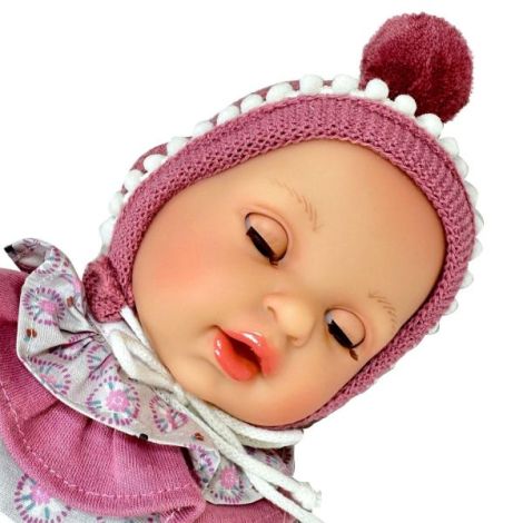 Papusa Nines D'Onil, Alex Pompon, cu sunete, cu jucarie, ambalata in cutie, cu miros de vanilie, 40 cm - poza 2
