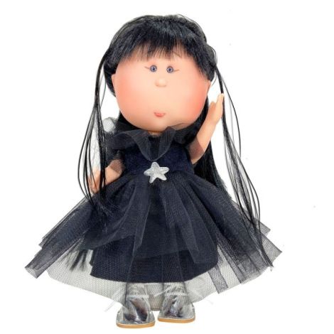 Papusa Nines D Onil, Mia Black Wednesday, cu miros de vanilie, 30 cm - poza 1