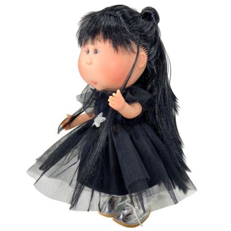 Papusa Nines D Onil, Mia Black Wednesday, cu miros de vanilie, 30 cm - poza 2