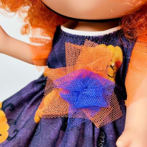 Papusa Nines D'Onil, Mia Halloween, cu miros de vanilie, 30 cm - poza 5