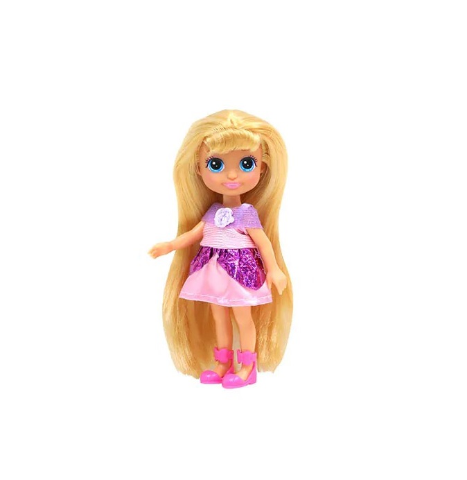 Papusa printesa in cornet DREAMEEZ Doll Princess 12 cm diverse modele - poza 2