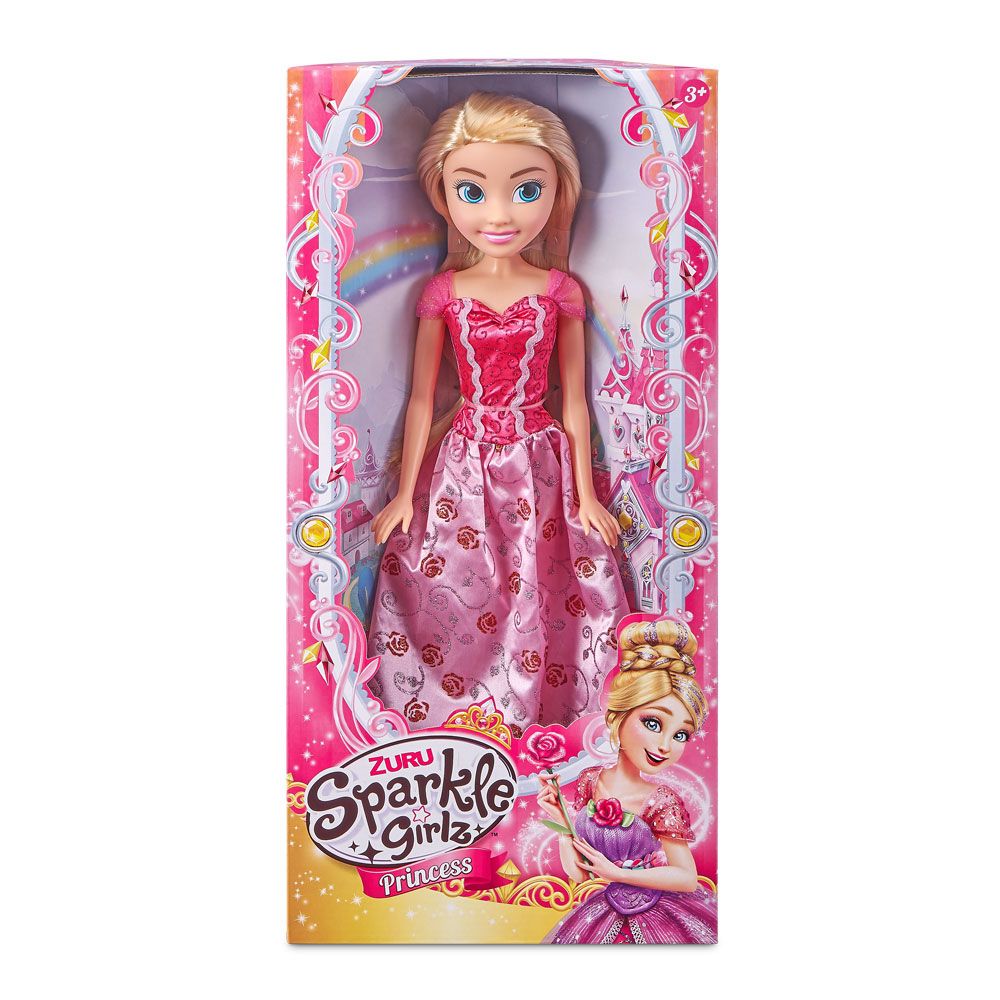 Papusa printesa Sparkle Girlz 45 cm - poza 2
