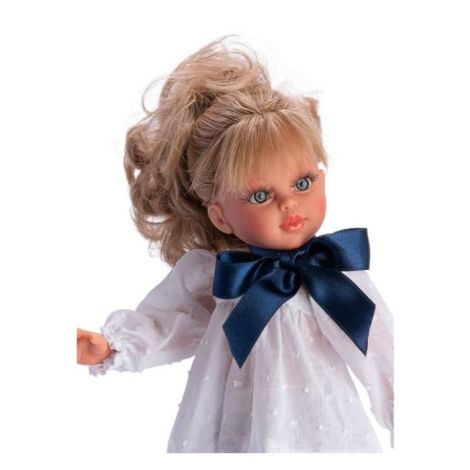 Papusa Sabrina Blonda cu Camasa Alba cu Funda 40cm Asi 0516370 - poza 2