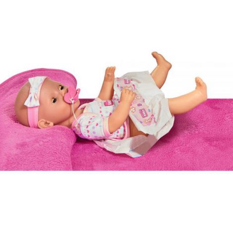 Papusa Simba New Born Baby 38 cm Bebe cu olita si accesorii - poza 3