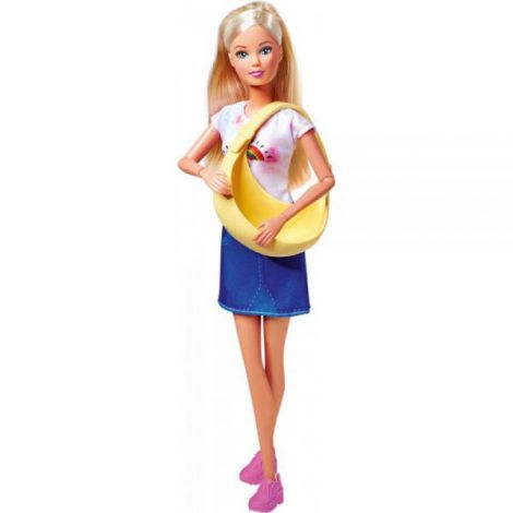 Papusa Simba Steffi Love Baby Bag 29 cm cu accesorii - poza 2