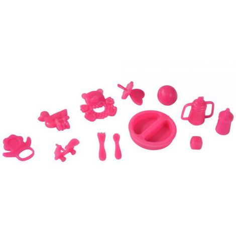 Papusa Simba Steffi Love Baby Walk 29 cm mov cu carucior si accesorii - poza 2