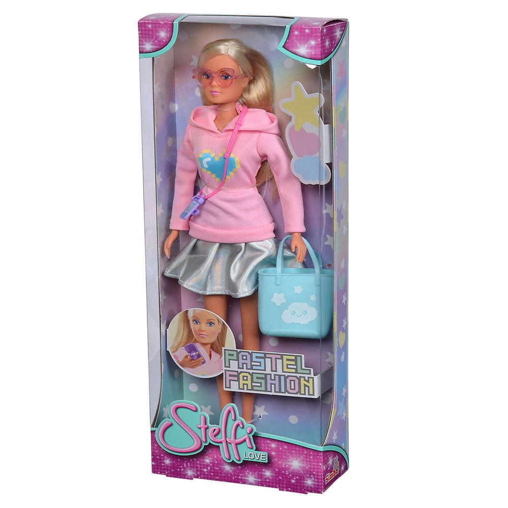 Papusa Simba Steffi Love Pastel Fashion 29 cm - poza 2