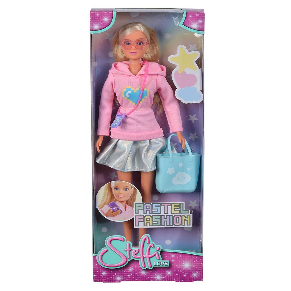 Papusa Simba Steffi Love Pastel Fashion 29 cm - poza 3