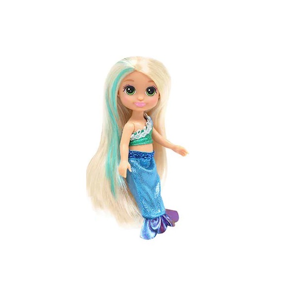 Papusa Sirena in cornet DREAMEEZ Doll Mermaid 12 cm diverse modele - poza 1
