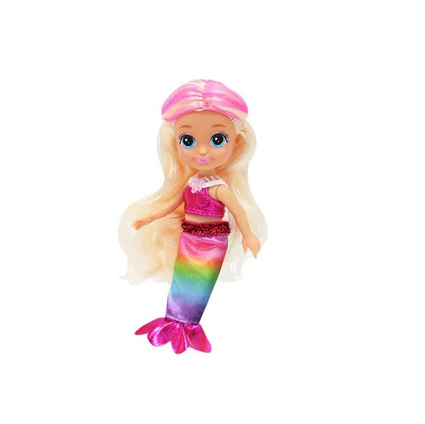 Papusa Sirena in cornet DREAMEEZ Doll Mermaid 12 cm diverse modele - poza 2