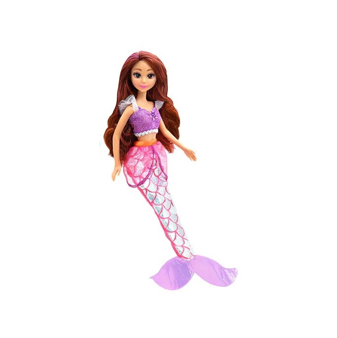 Papusa sirena in cornet DREAMEEZ Doll Mermaid 29 cm diverse modele - poza 4