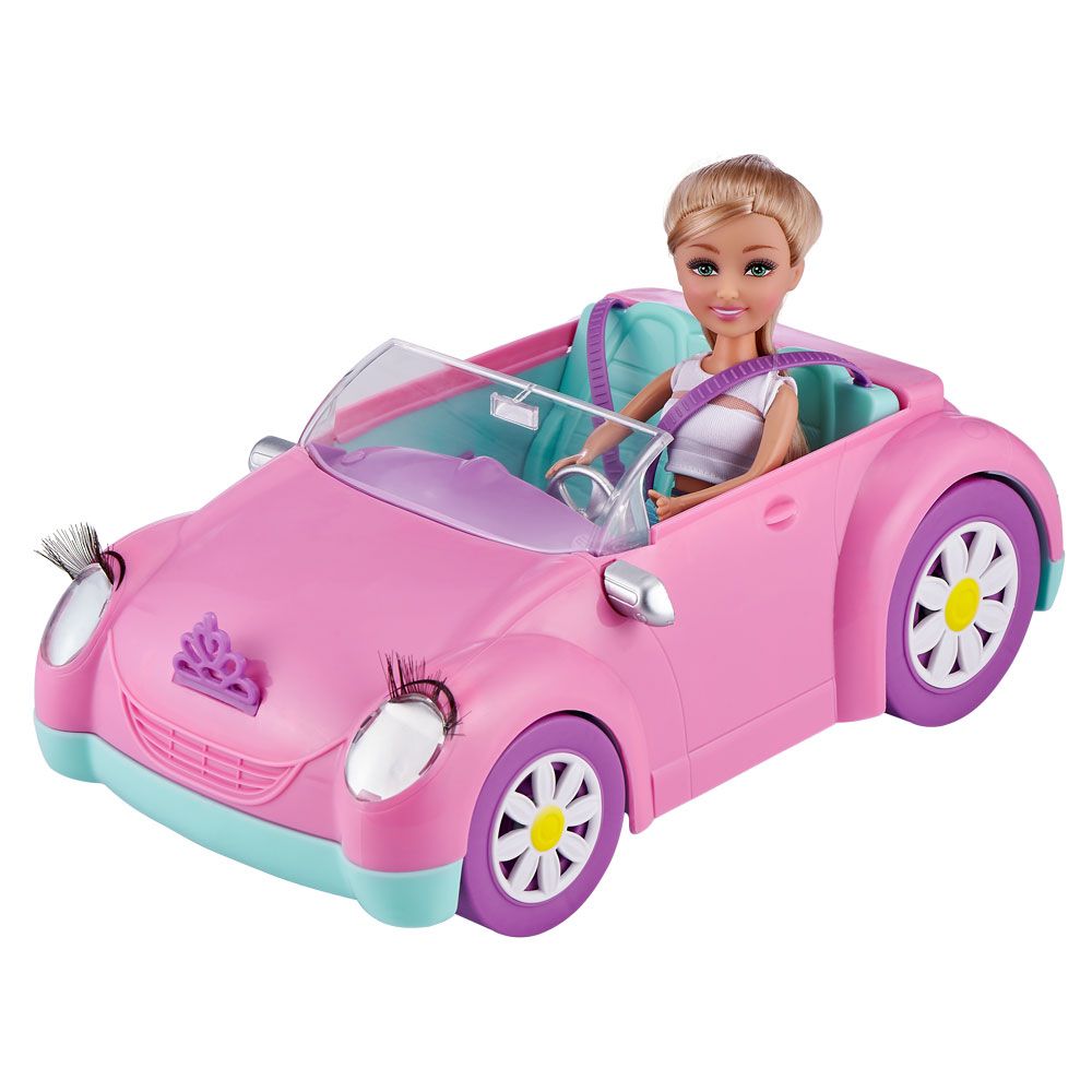 Papusa Sparkle Girlz cu masina decapotabila - poza 1
