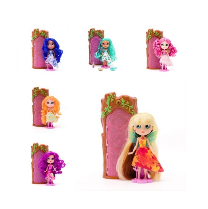 Papusa surpriza Bright Fairy Friends Zana, casuta si accesorii - poza 2
