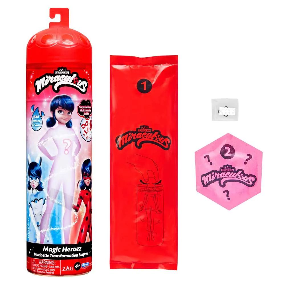Papusa surpriza Miraculous Lady Bug Magic Reveal - poza 3