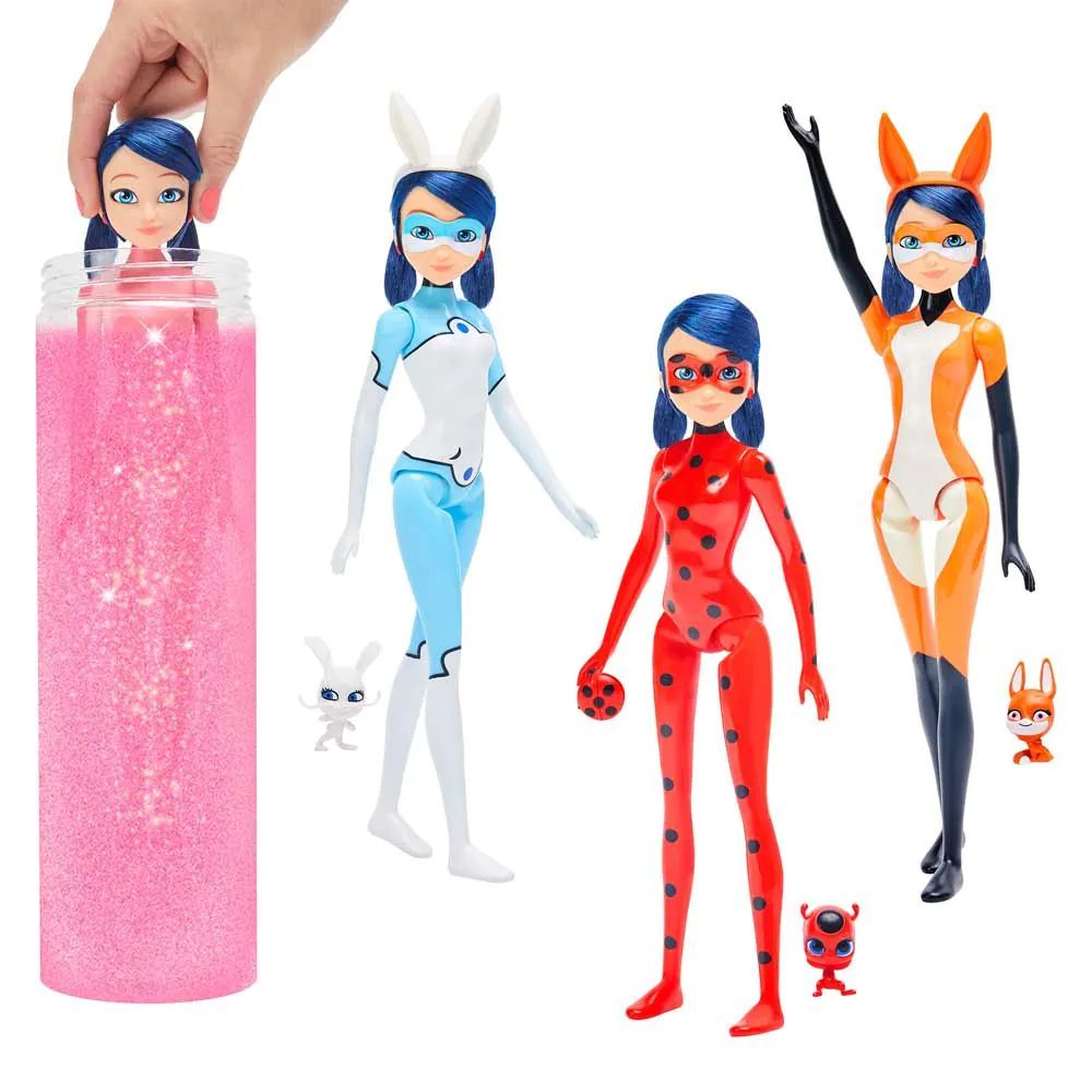 Papusa surpriza Miraculous Lady Bug Magic Reveal - poza 5