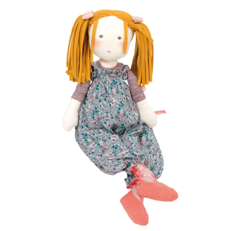 Papusa textila violette 45 cm, moulin roty - poza 1