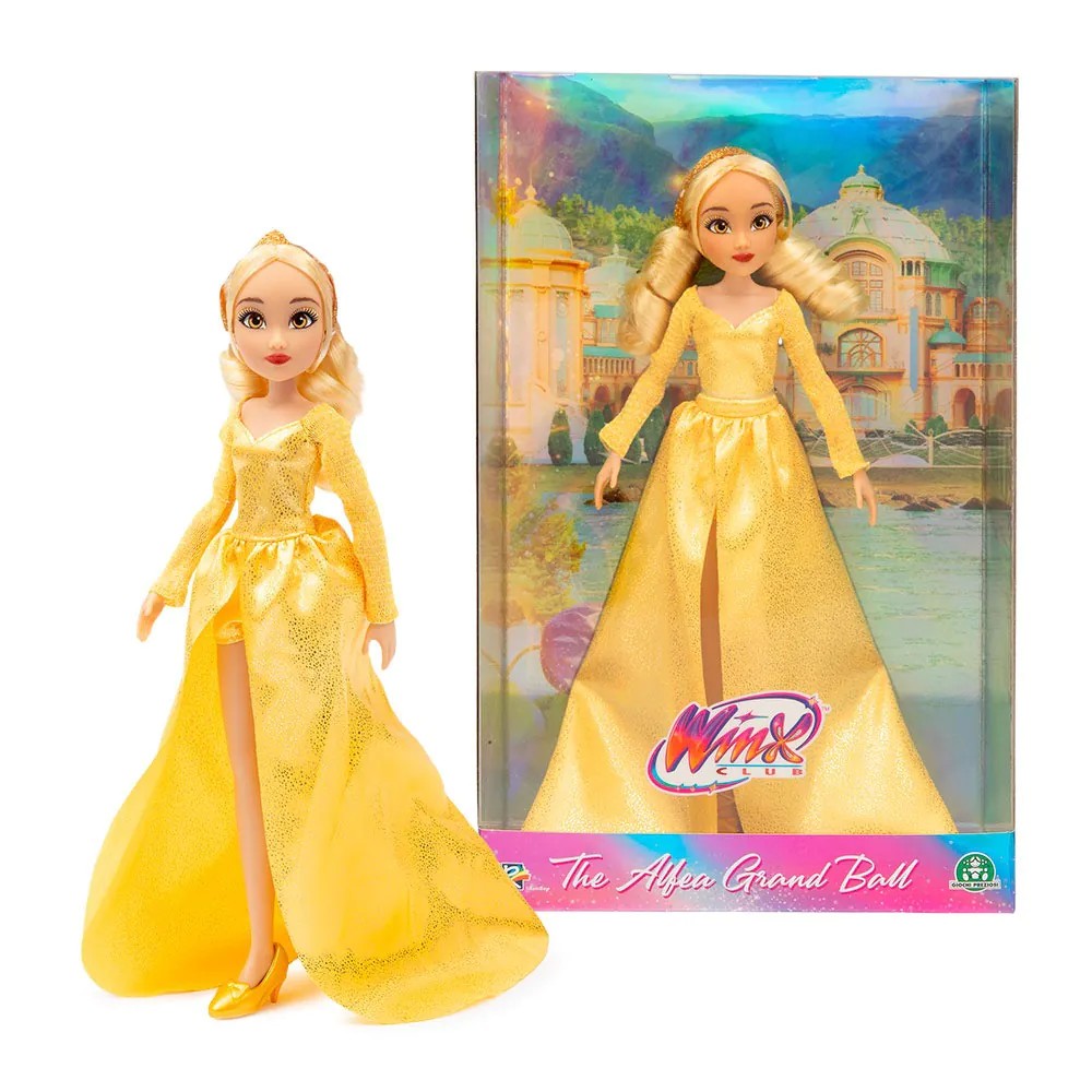 Papusa Winx Balul din Alfea cu Rochie Stralucitoare diverse modele - poza 4