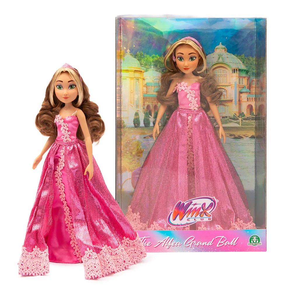 Papusa Winx Balul din Alfea cu Rochie Stralucitoare diverse modele - poza 5
