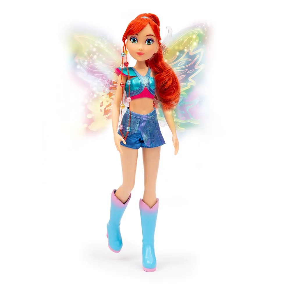 Papusa Winx Fairy Light cu aripi luminoase 27 cm diverse modele - poza 3
