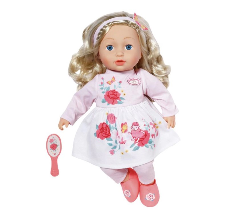 Papusa Zapf Baby Born Annabell Sophia Blonda 43 cm - poza 1