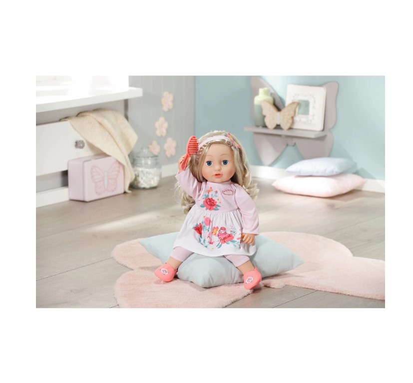 Papusa Zapf Baby Born Annabell Sophia Blonda 43 cm - poza 2