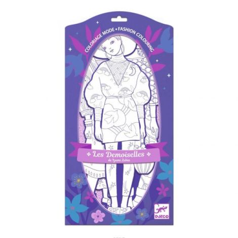 Parada modei de colorat, Zaho si prietenele, Djeco - poza 1