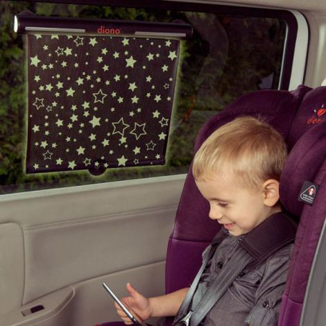 Parasolar auto Diono Starry Night Sun Shade - poza 2