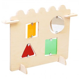 Paravan cu figuri geometrice – Baby corner - poza 1