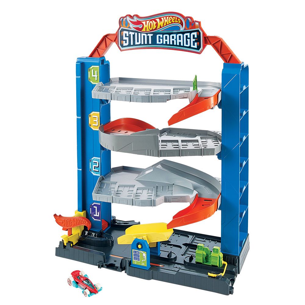 Parcare supraetajata Hot Wheels Stunt Garage - poza 1