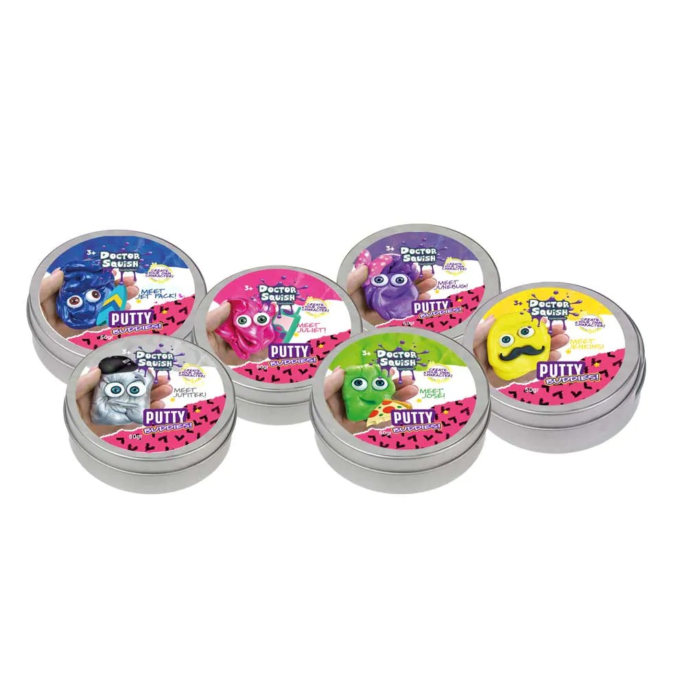 Pasta modelabila Doctor Squish Putty Buddies diverse culori - poza 1
