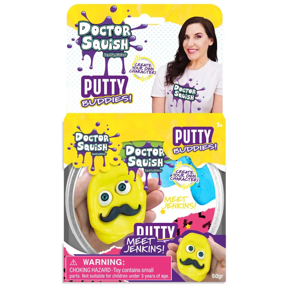 Pasta modelabila Doctor Squish Putty Buddies diverse culori - poza 2