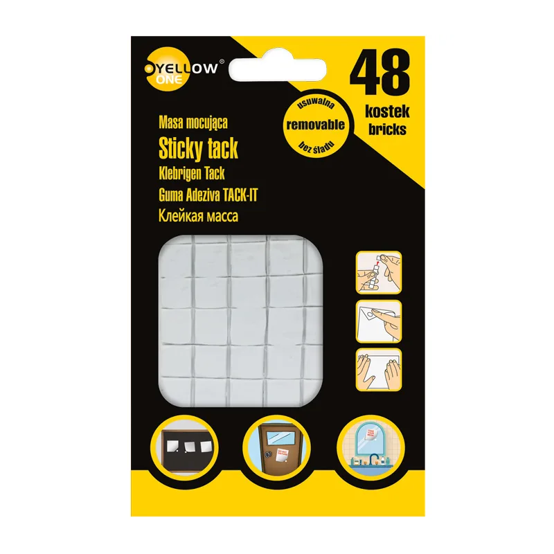 Pastile gumate adezive 48 bucati set