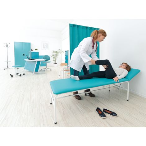 Pat reglabil verde pentru cabinet medical - poza 2